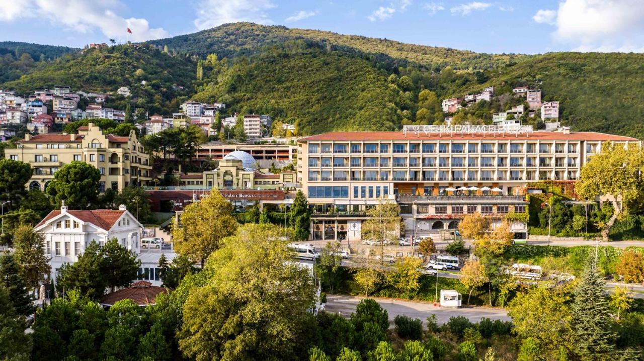 Hotel Celik Palas Convention Center & Thermal Spa Bursa Kültér fotó The hotel in 2014