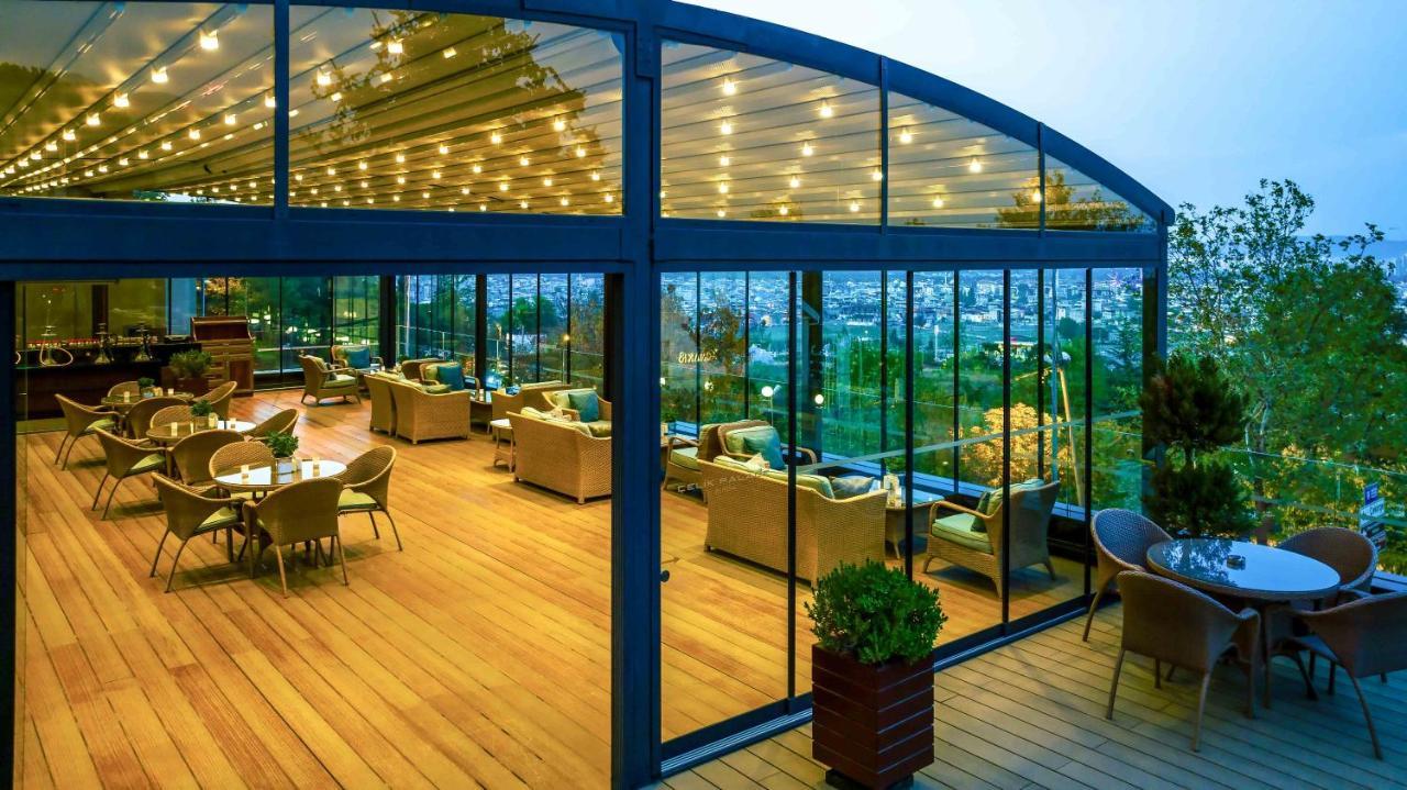Hotel Celik Palas Convention Center & Thermal Spa Bursa Kültér fotó The Sky Bar