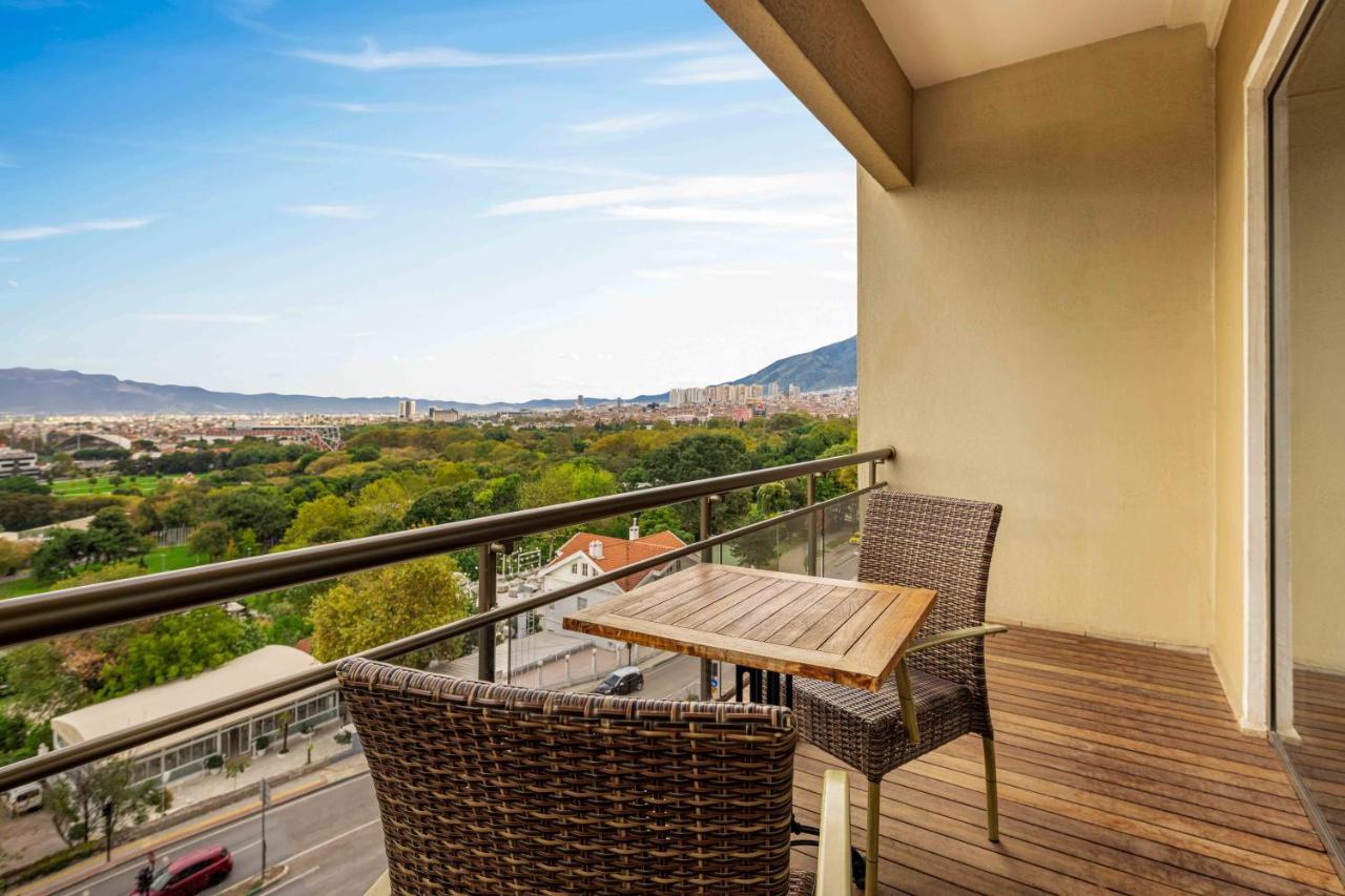 Hotel Celik Palas Convention Center & Thermal Spa Bursa Kültér fotó A balcony