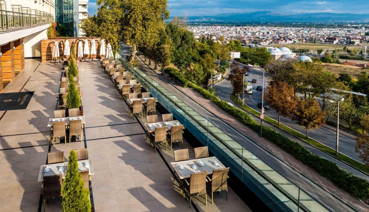 Hotel Celik Palas Convention Center & Thermal Spa Bursa Kültér fotó The Terrace