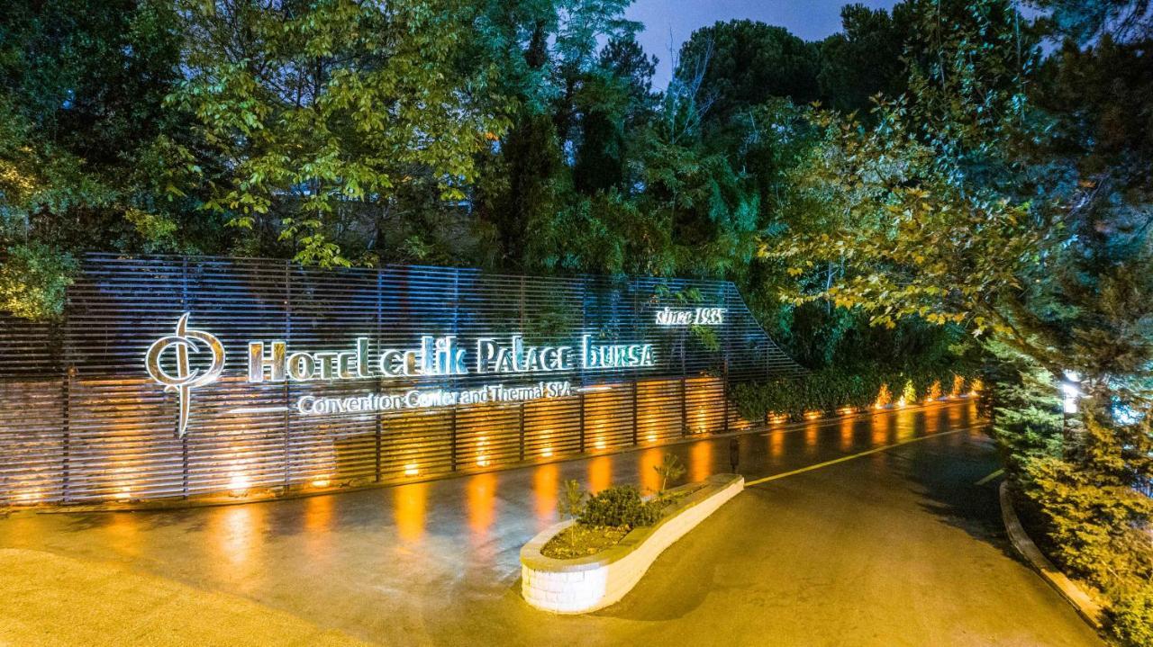 Hotel Celik Palas Convention Center & Thermal Spa Bursa Kültér fotó Entrance of the center