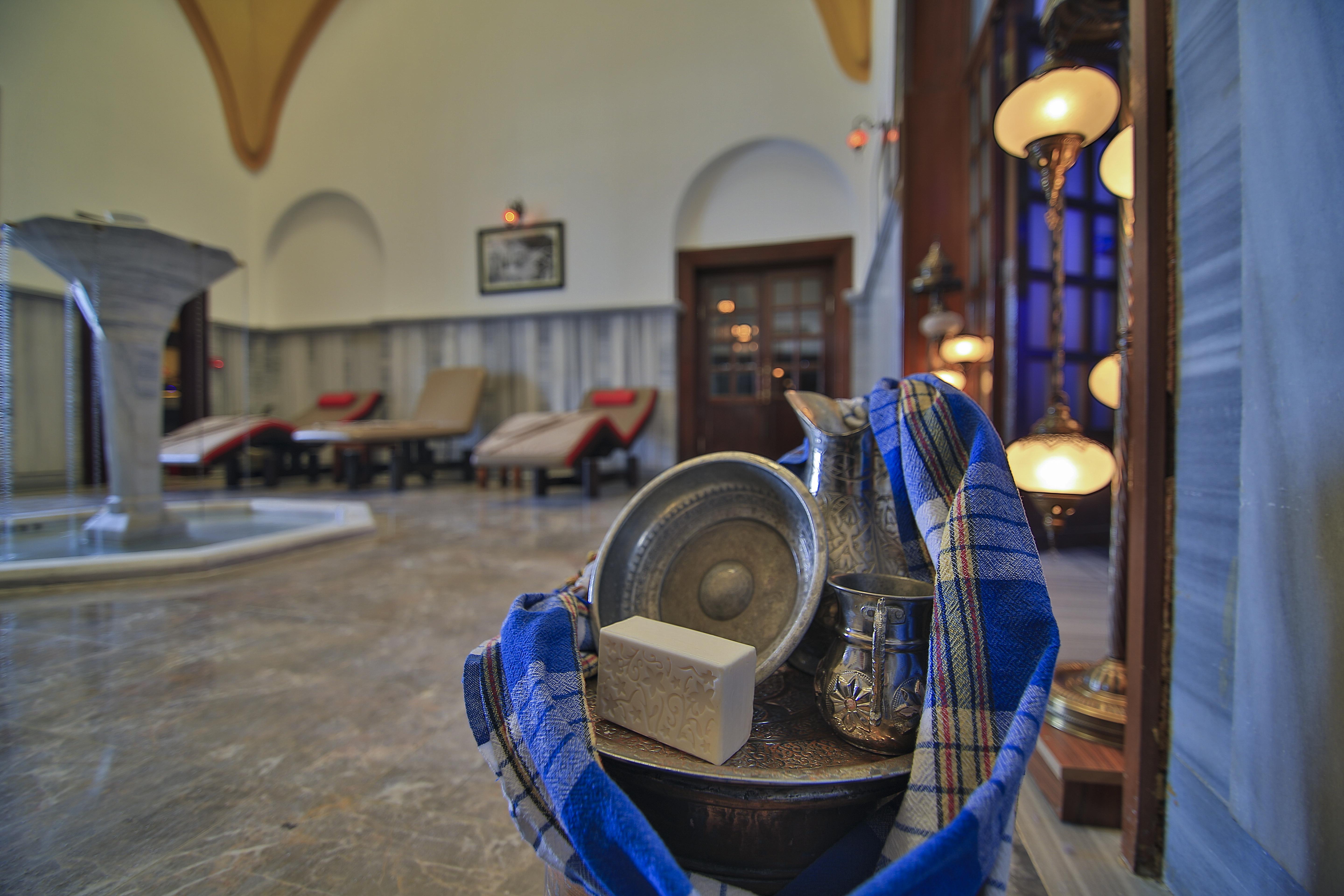 Hotel Celik Palas Convention Center & Thermal Spa Bursa Kültér fotó Turkish bath